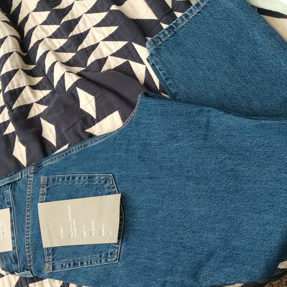 NWT Everlane 90s straight jeans, sz 30
